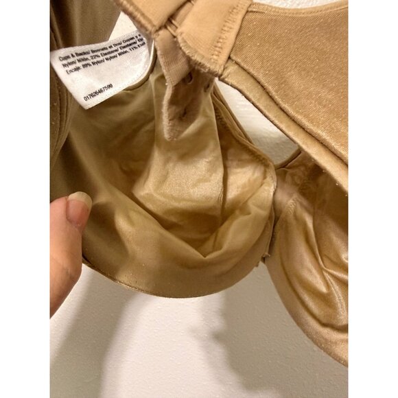 Lilyette Bra Beige Womans 36DD Underwire Not Padded - Picture 2 of 5